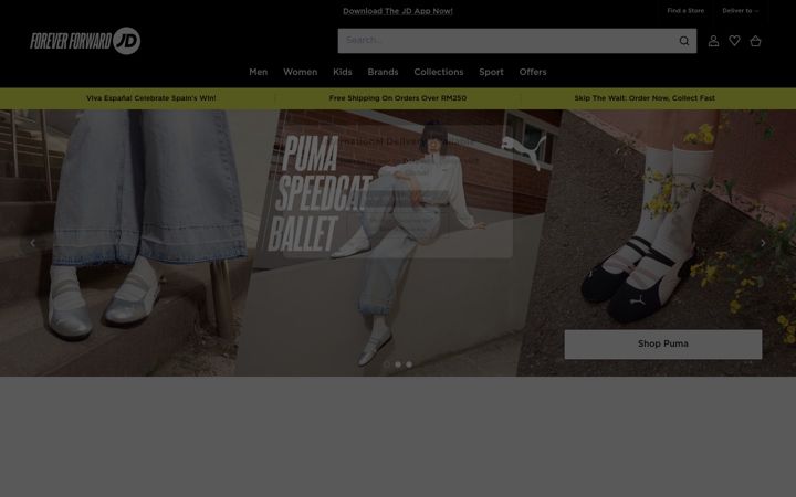 Screenshot of jdsports.my
