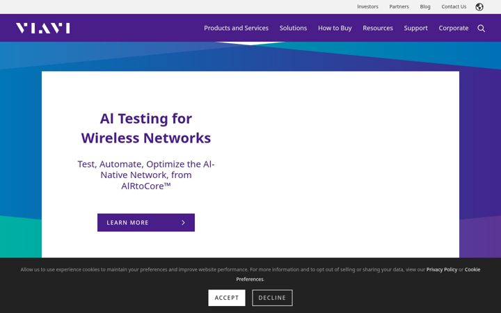 Screenshot of jdsu.net