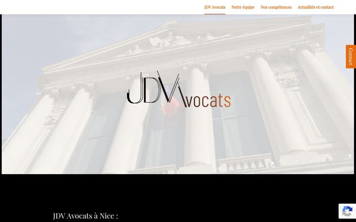 Screenshot of jdv-avocats.fr