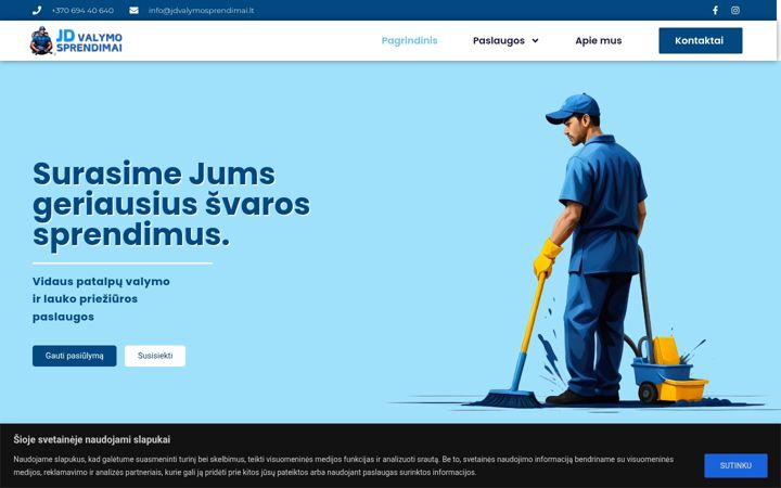 Screenshot of jdvalymosprendimai.lt