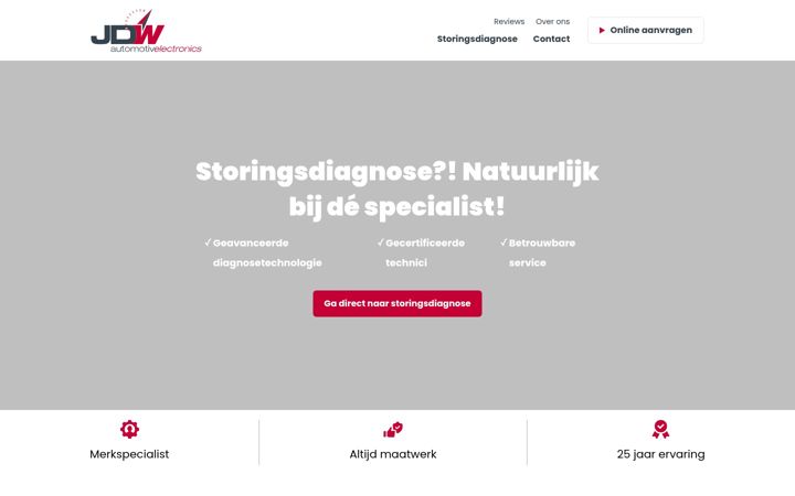 Screenshot of jdw-ae.nl
