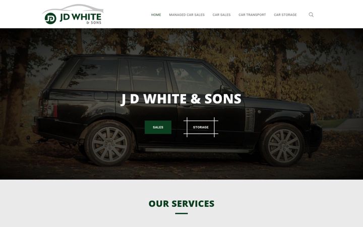 Screenshot of jdwhites.co.uk