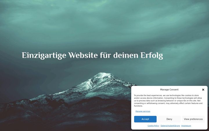 Screenshot of jdxit.de