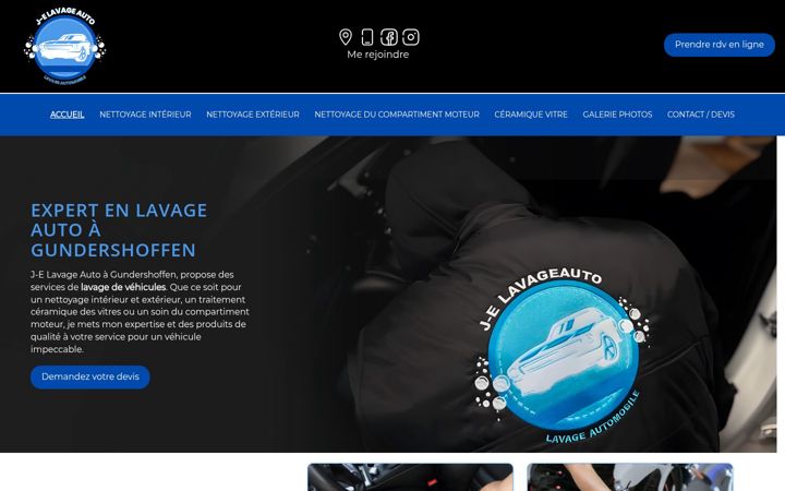 Screenshot of je-lavageauto.fr