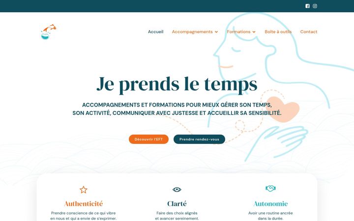Screenshot of je-prends-le-temps.fr