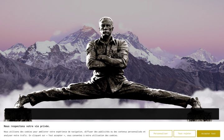 Screenshot of jean-claude-van-damme.fr