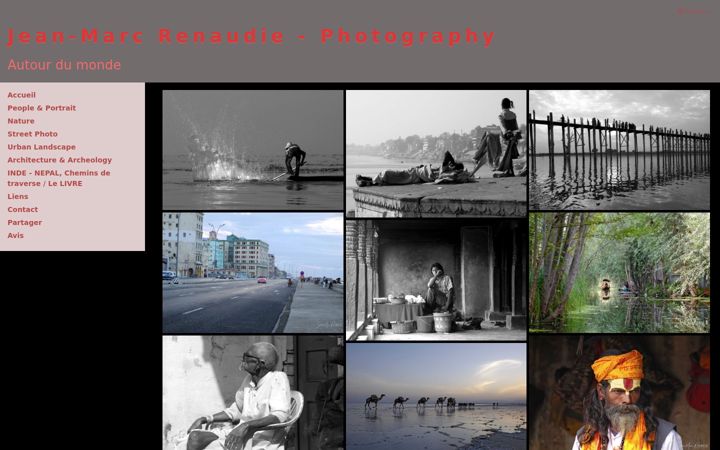 Screenshot of jean-marc-renaudie.com