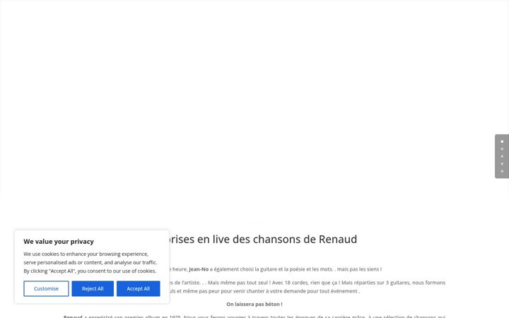 Screenshot of jean-no-chante-renaud.com