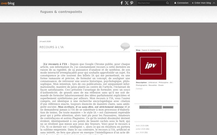 Screenshot of jean-paul-vialard.fr