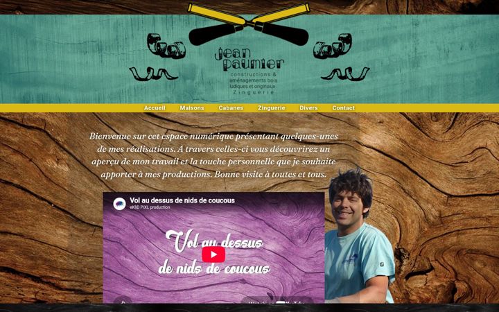 Screenshot of jean-paumier.fr