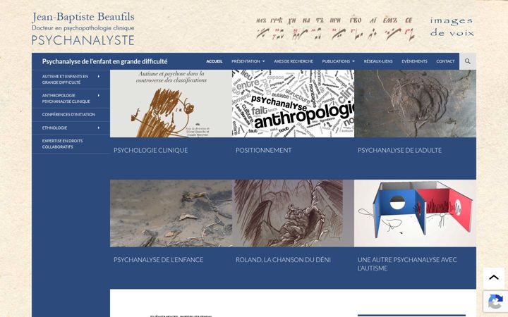 Screenshot of jeanbaptistebeaufils.fr