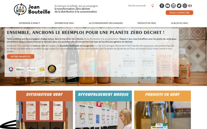 Screenshot of jeanbouteille.fr