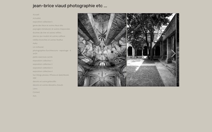 Screenshot of jeanbriceviaud.com