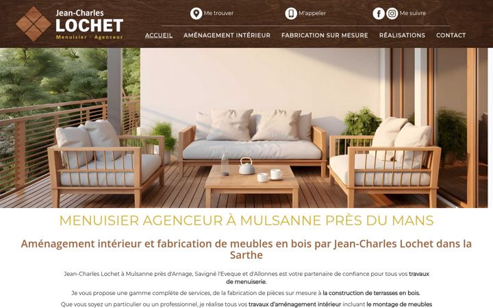 Screenshot of jeancharleslochet.fr