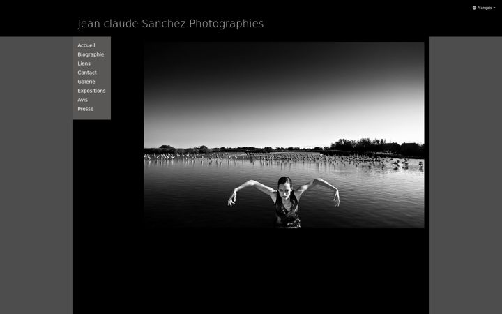 Screenshot of jeanclaudesanchez.com