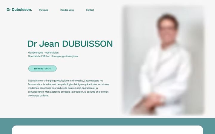 Screenshot of jeandubuisson.com