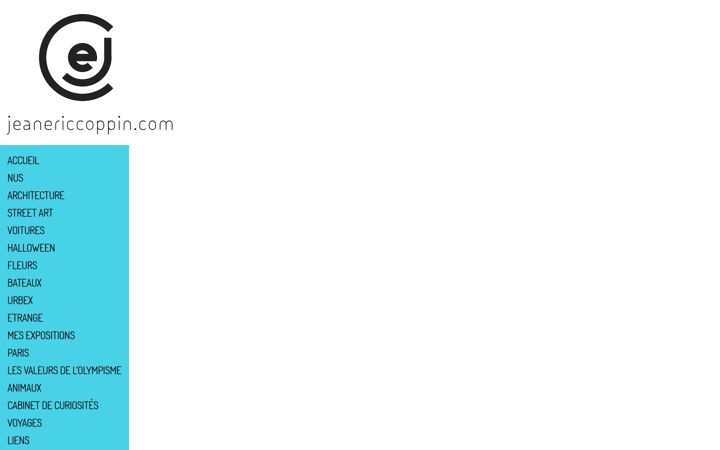 Screenshot of jeanericcoppin.com