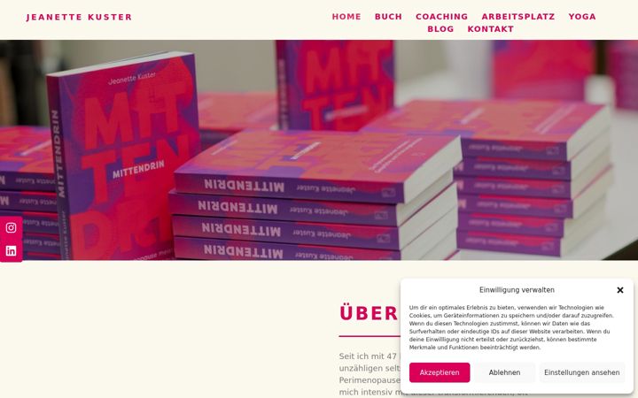 Screenshot of jeanettekuster.ch