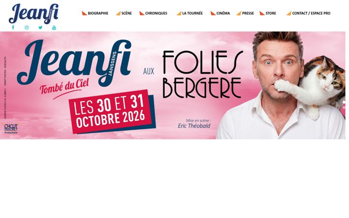 Screenshot of jeanfijanssens.fr