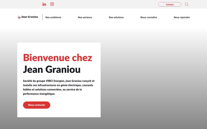 Screenshot of jeangraniou.fr