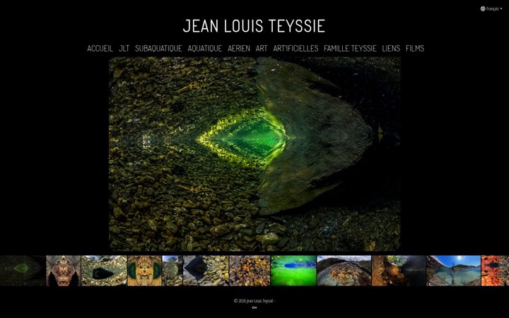 Screenshot of jeanlouisteyssie.com