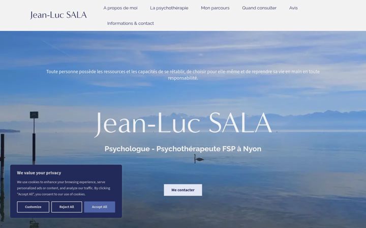 Screenshot of jeanluc-sala.ch