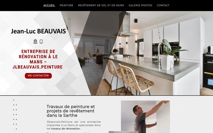 Screenshot of jeanlucbeauvais.fr