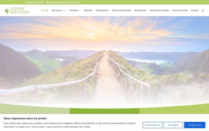 Screenshot of jeanmarc-morevichard.com