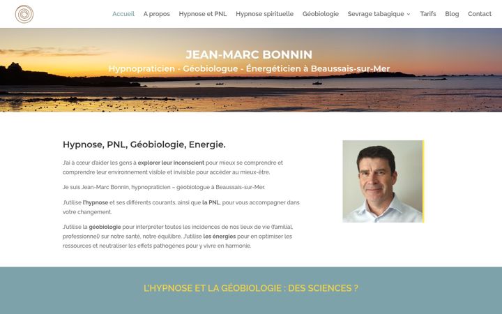 Screenshot of jeanmarcbonninhypnose.fr