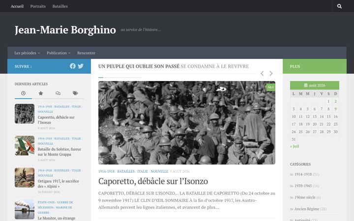 Screenshot of jeanmarieborghino.fr
