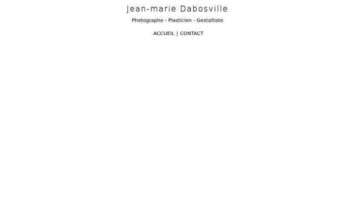Screenshot of jeanmariedabosville.com