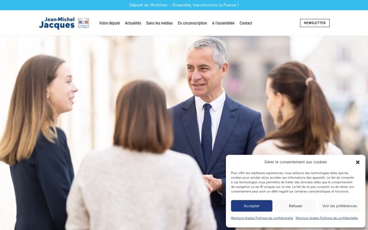 Screenshot of jeanmicheljacques.fr