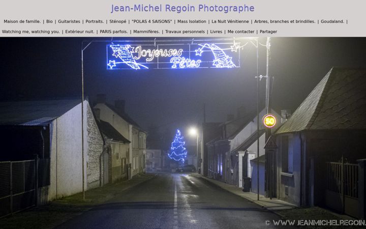 Screenshot of jeanmichelregoin.com