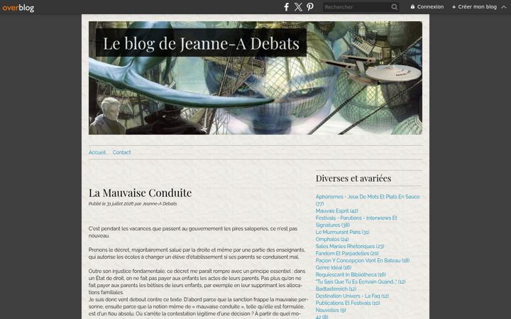 Screenshot of jeanne-a-debats.com
