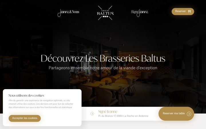 Screenshot of jeanne-et-nous.be