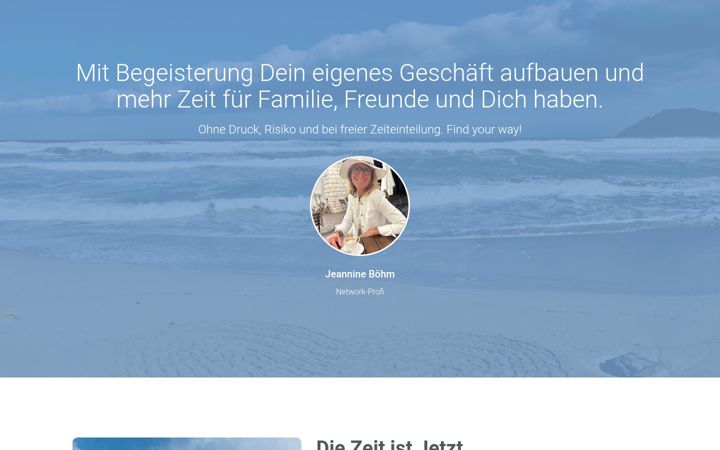 Screenshot di jeannine-boehm.ch