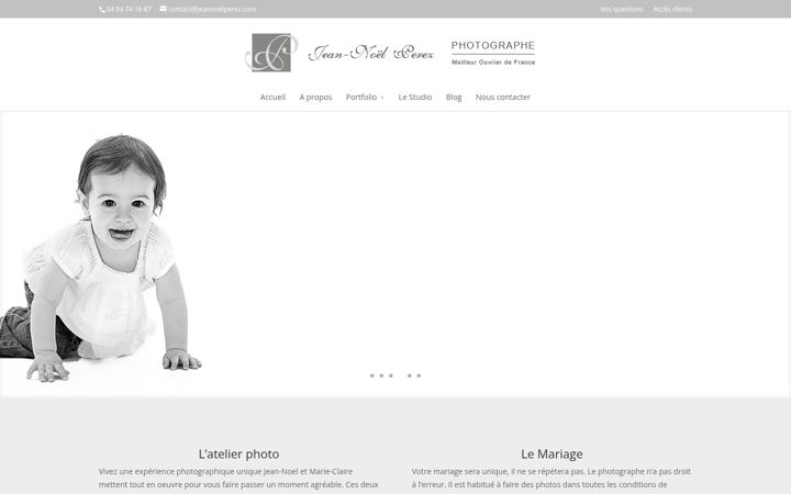 Screenshot of jeannoelperez.com