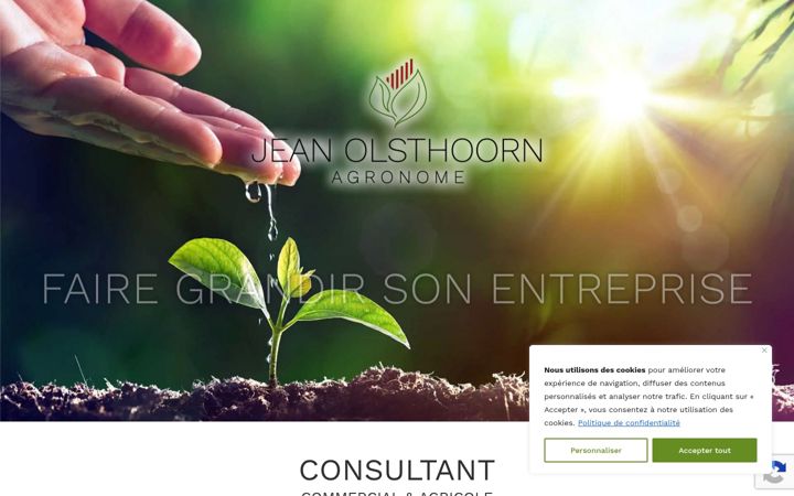 Screenshot of jeanolsthoorn.com