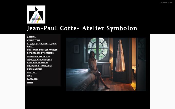 Screenshot of jeanpaulcotte.com