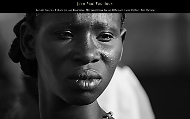 Screenshot of jeanpaulfouilloux.com
