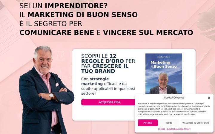 Screenshot of jeanpaultreguer.com
