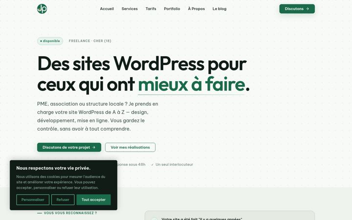 Screenshot of jeanphilippegrasse.com