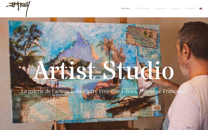 Screenshot of jeanpierrefrey.com