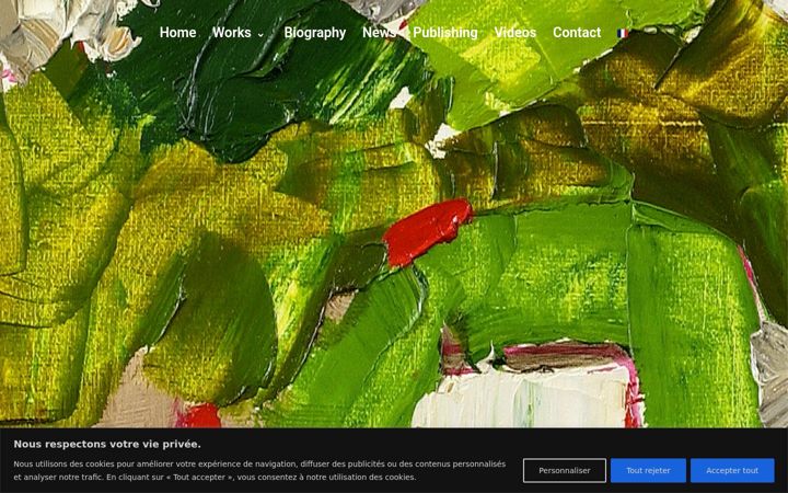 Screenshot of jeanpierrejouffroy.fr