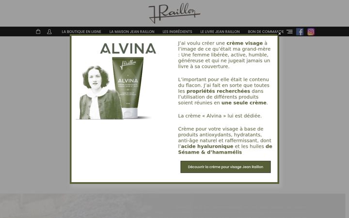 Screenshot of jeanraillon.com