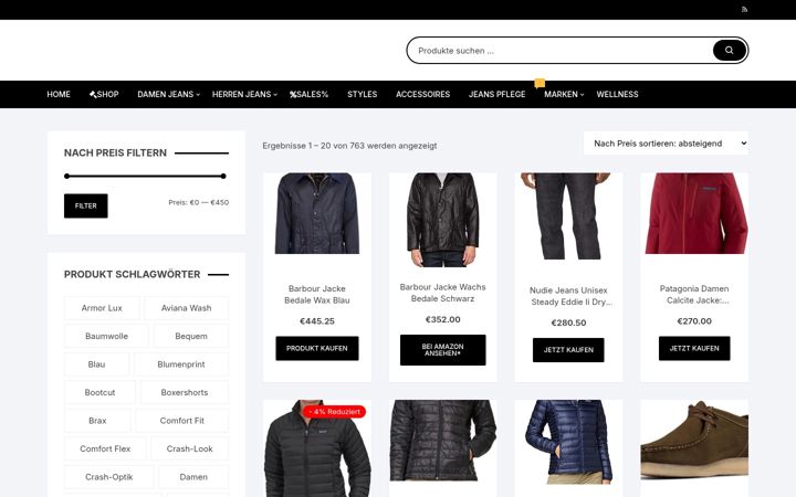Screenshot of jeans-vip.com