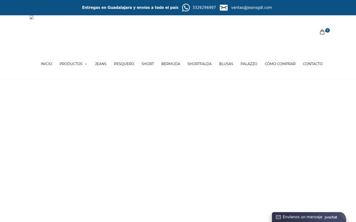 Screenshot von jeansgdl.com