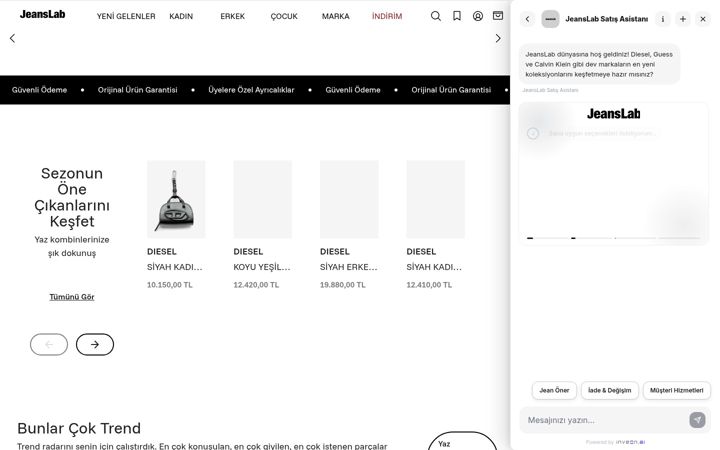 Screenshot of jeanslab.com