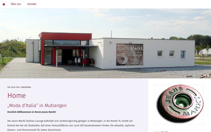 Screenshot of jeansmarkt.com