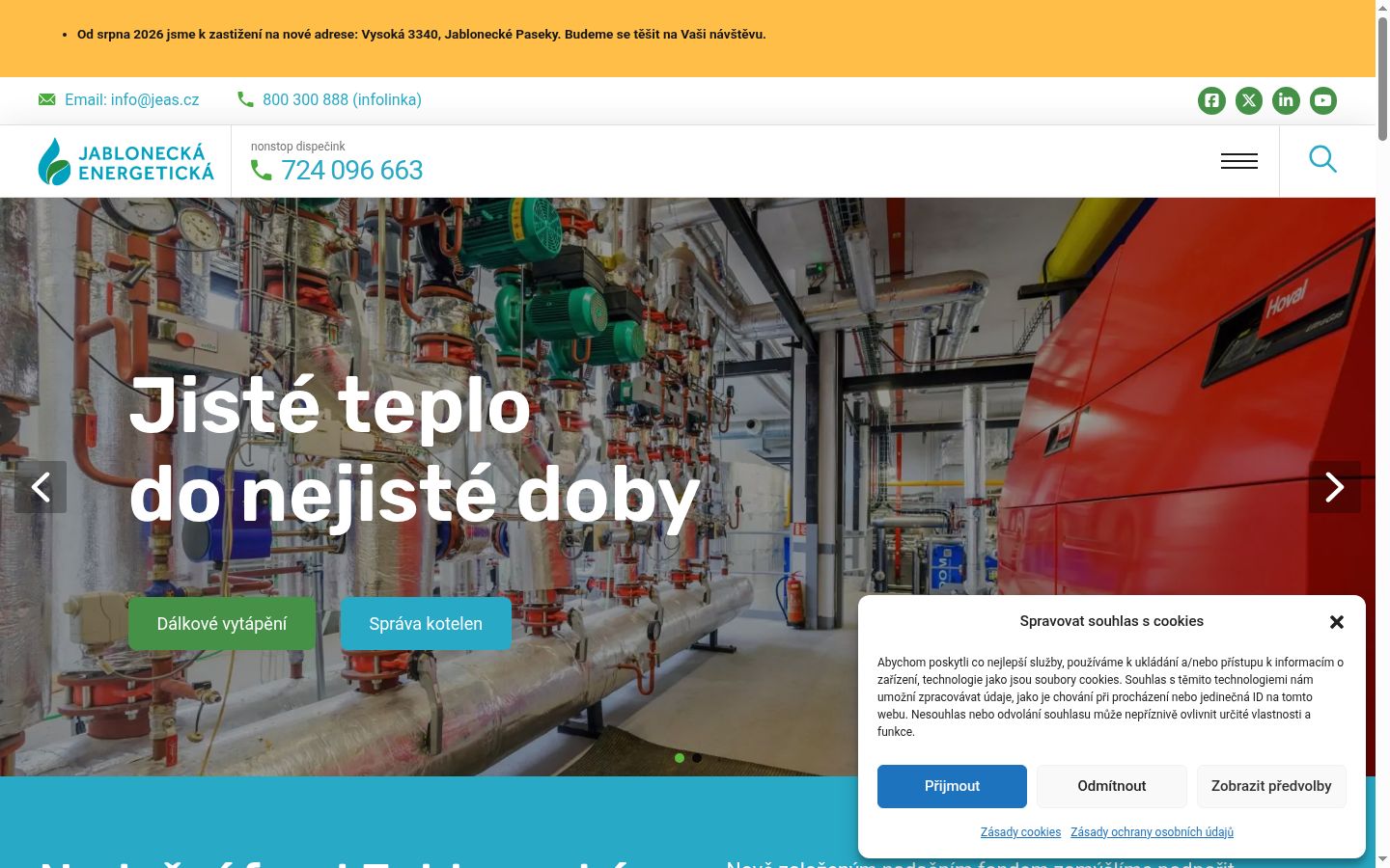 Screenshot van de toestemmingsbanner zoals getoond vóór enige interactie